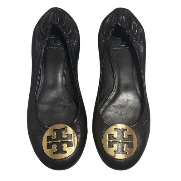 TORY BURCH ballet flats black size 8 - Picture 1 of 8